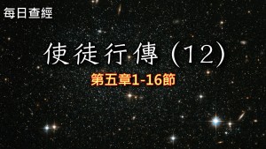 Read more about the article 使徒行傳（12）5:1-16