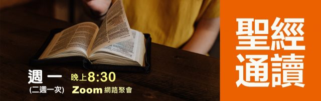 Read more about the article 《速讀聖經》+《聖經通讀》